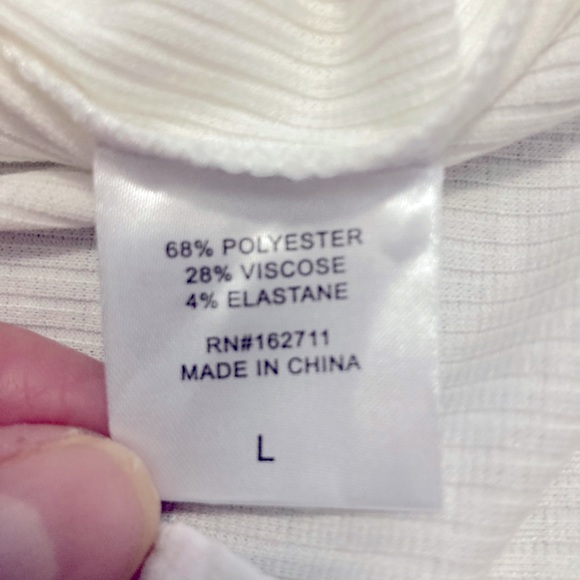 Hooked up NWT Tank style bodysuit size L - Picture 5 of 6